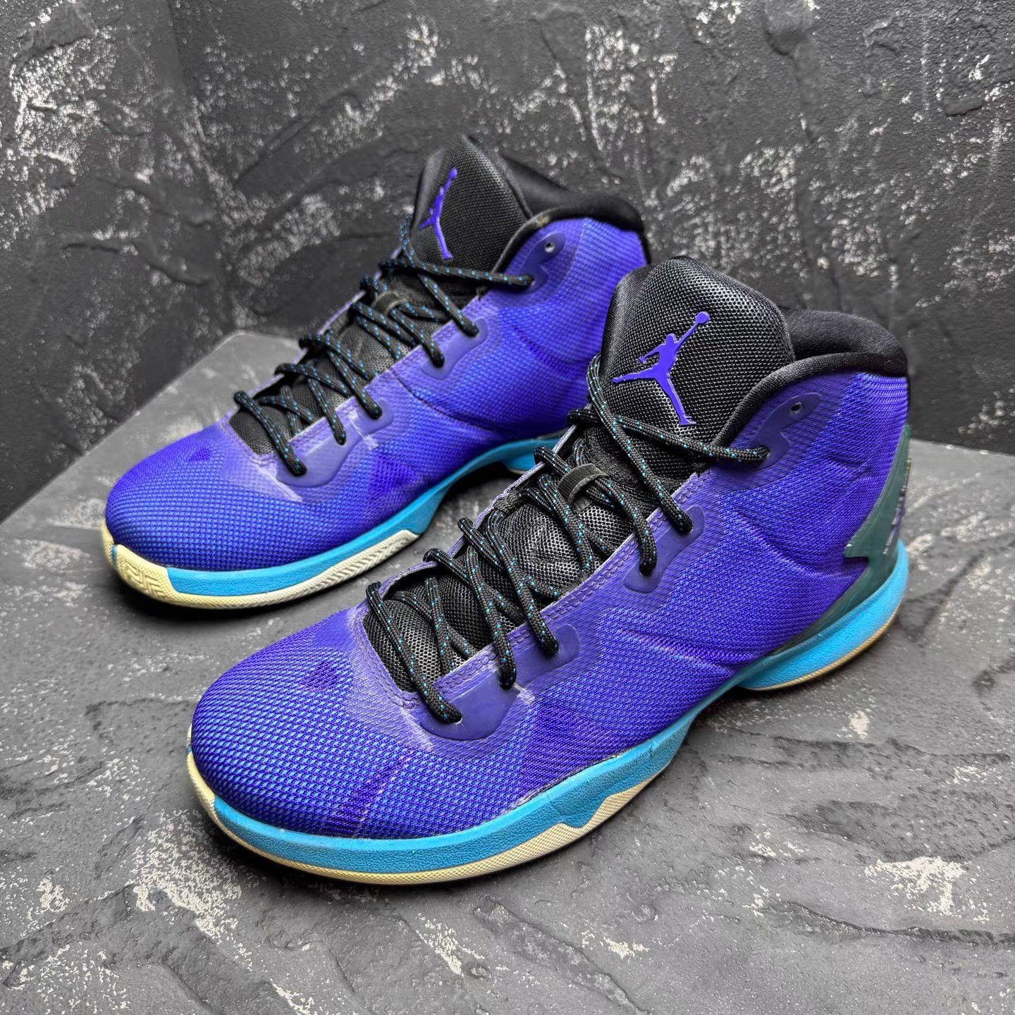 Jordan Brand Jordan Super.Fly 4 Blue Purple Q10 Size US 8.5 / EU 41-42 - 1 Thumbnail