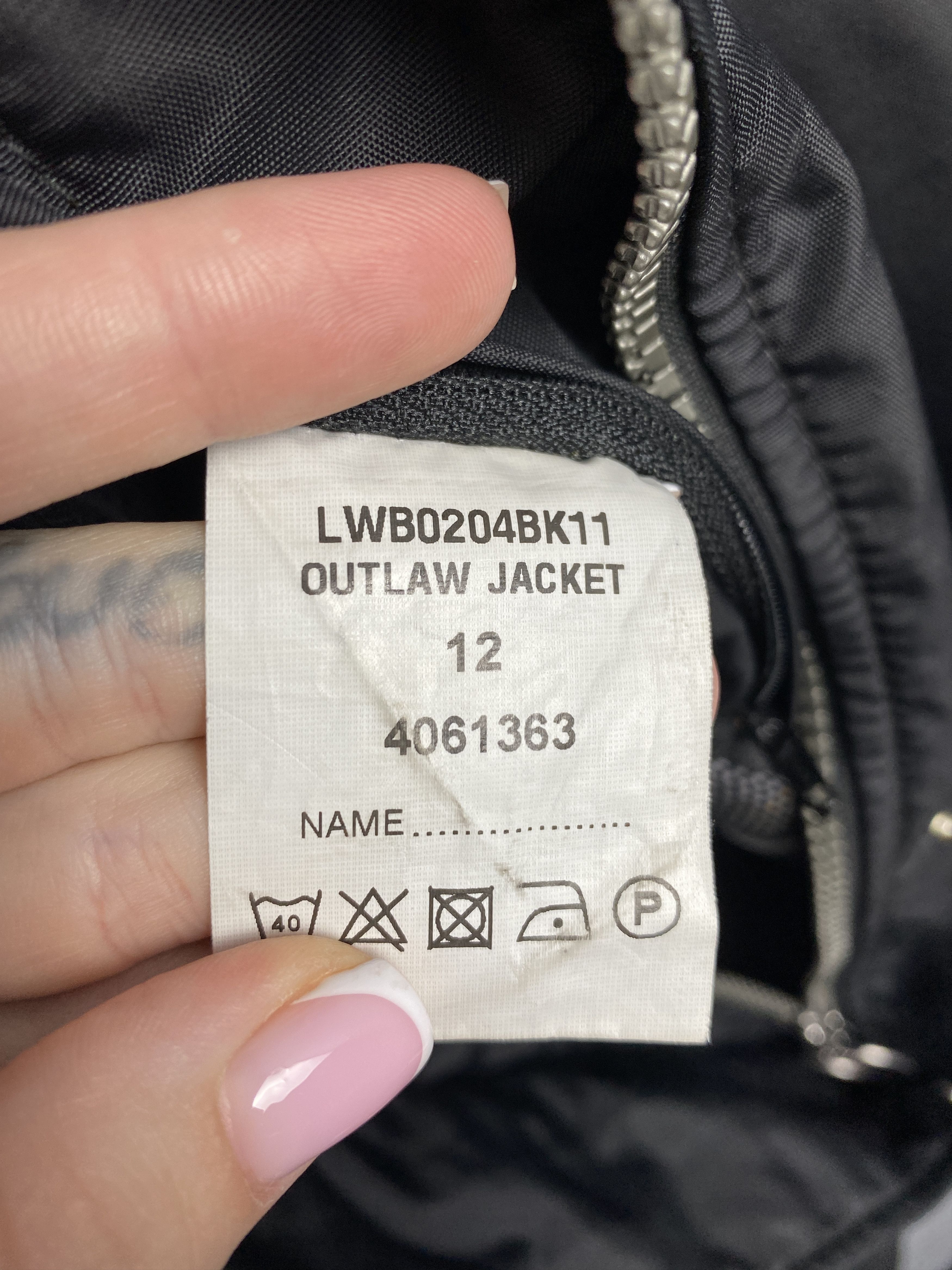 Barbour Barbour International Vintage Womens Outlaw Jacket Size M / US 6-8 / IT 42-44 - 6 Thumbnail