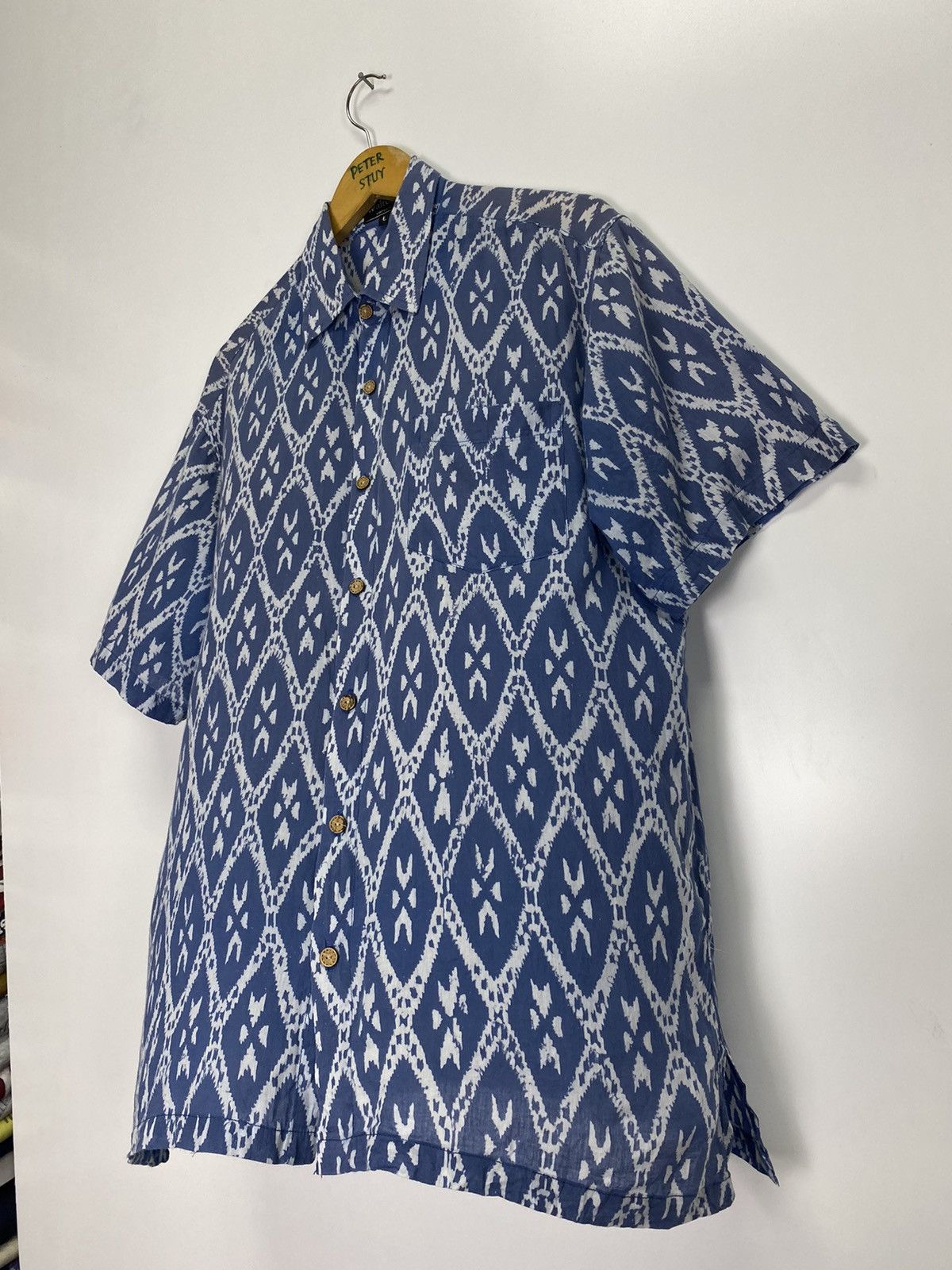 Vintage Vintage Walton’s Fort Kochi Button Up Size US L / EU 52-54 / 3 - 4 Thumbnail