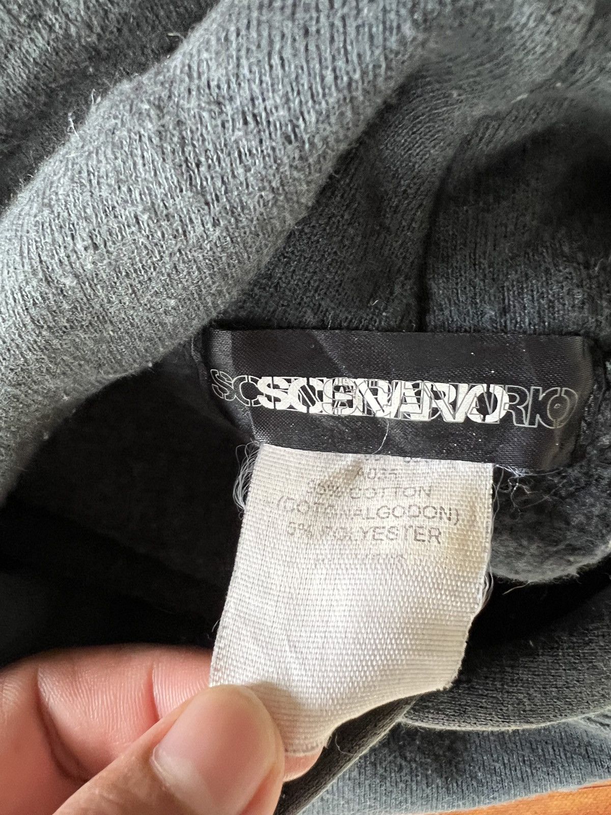 Japanese Brand Japanese Brand Scenario Spell Out Hoodies Size US XL / EU 56 / 4 - 6 Thumbnail