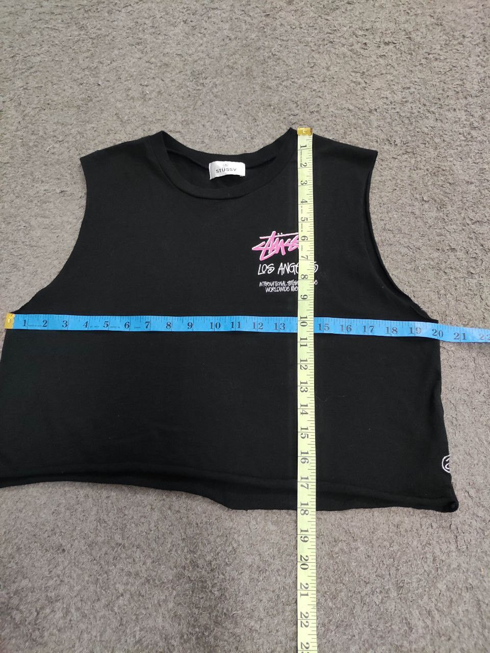 Stussy Vintage Stussy Los Angeles Tank Tops Big Logo Size M / US 6-8 / IT 42-44 - 9 Thumbnail