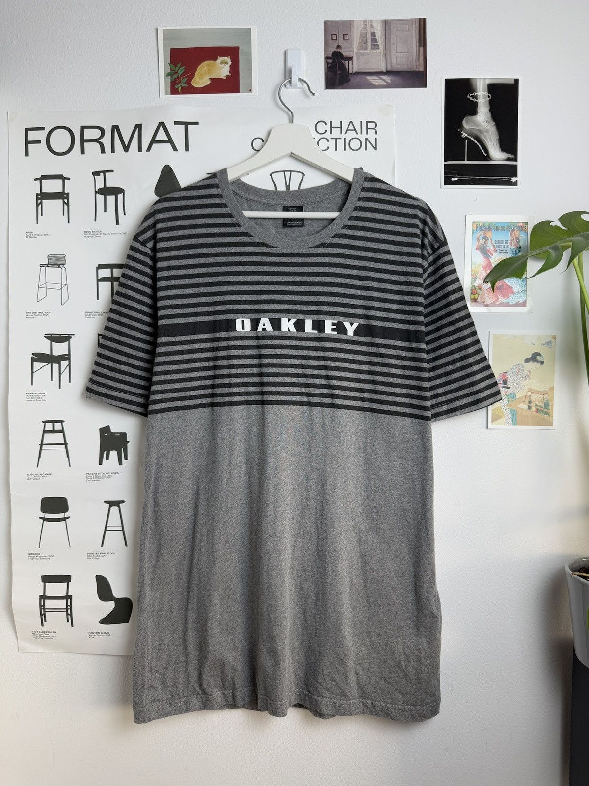 Oakley × Streetwear × Vintage Vintage 90s Oakley center logo