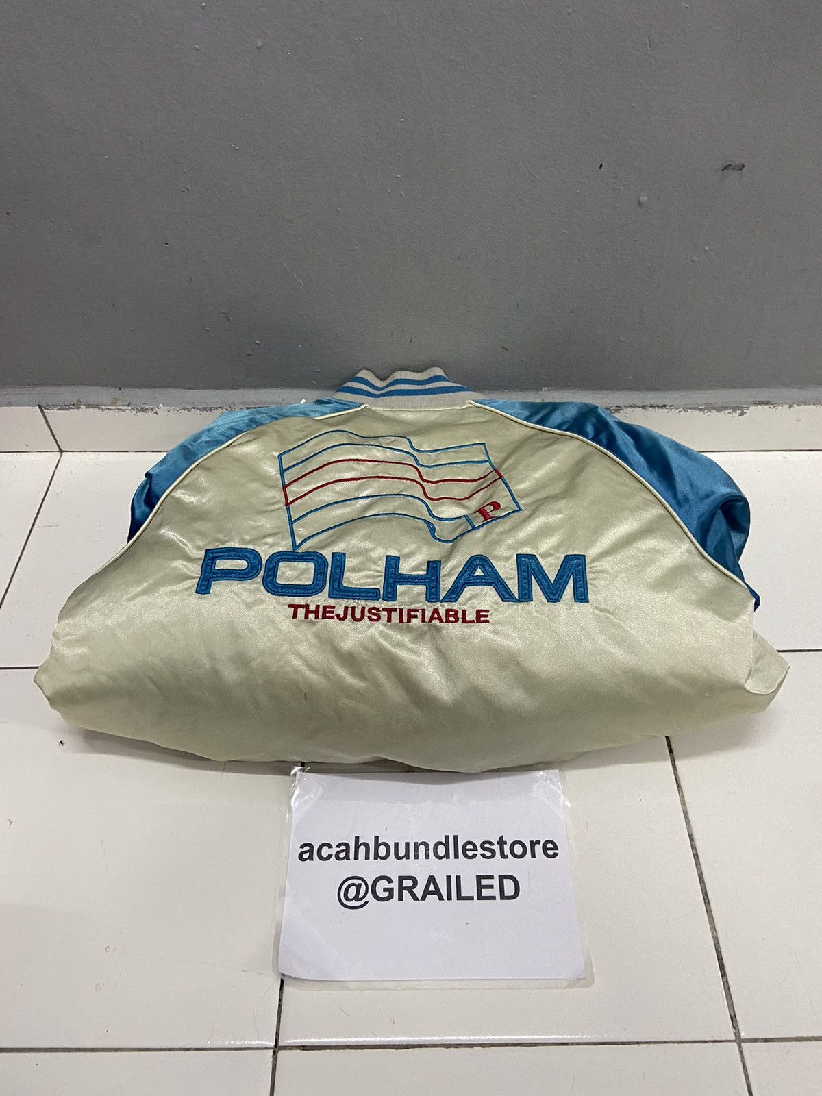 Japanese Brand POLHAM THE JUSTIFIABLE BOMBER JACKET Size US M / EU 48-50 / 2 - 20 Thumbnail