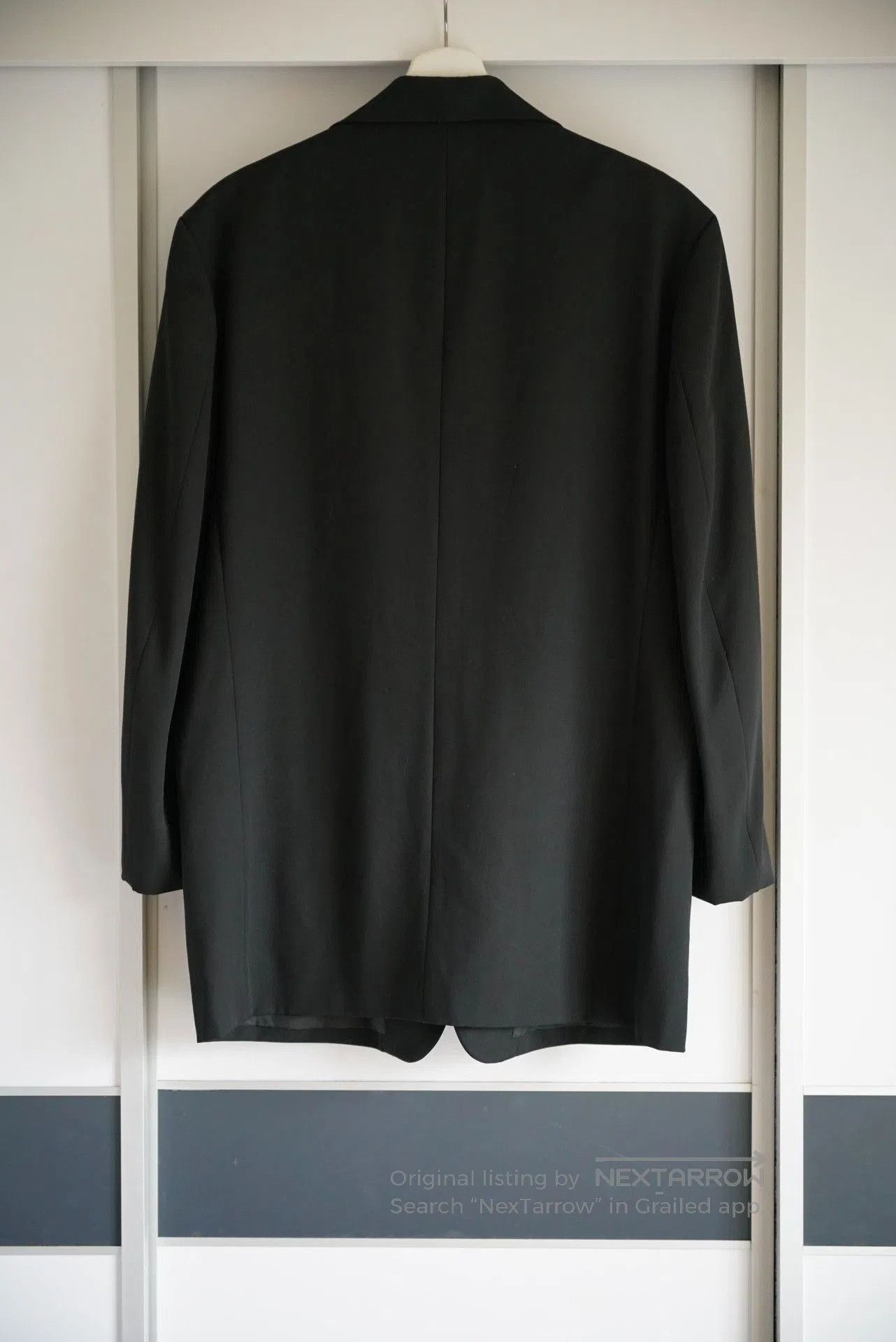 Yohji Yamamoto Yohji Yamamoto Black Wool Suit Jacket. Size US L / EU 52-54 / 3 - 2 Thumbnail