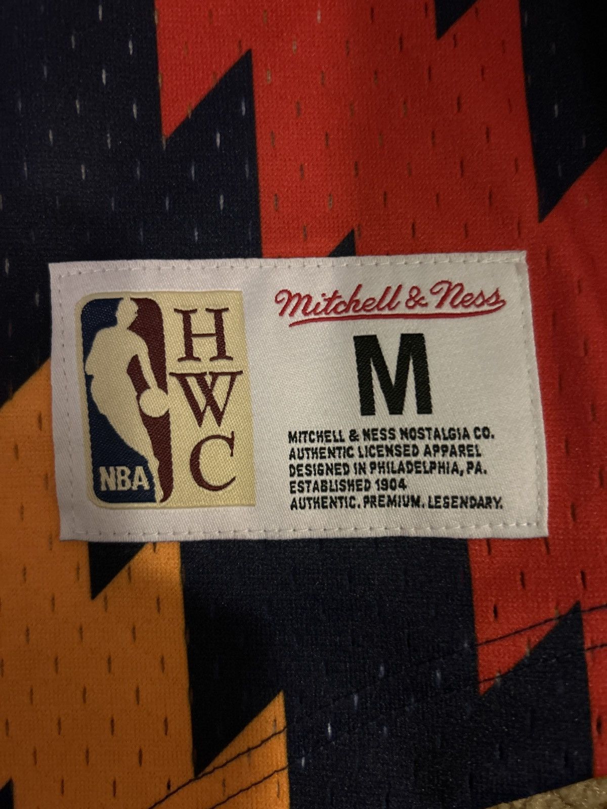 Mitchell & Ness Warriors x Mitchell & Ness Jersey Shirt Size US M / EU 48-50 / 2 - 4 Thumbnail