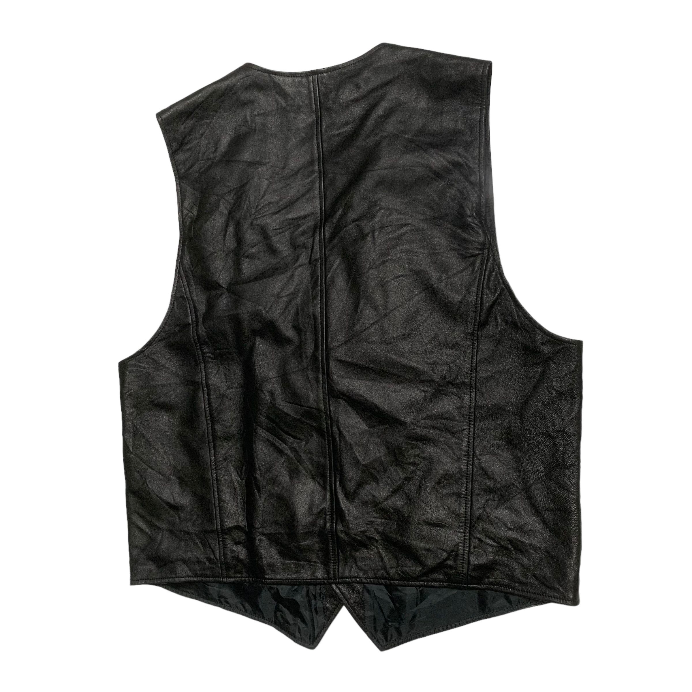 Balmain Balmain Paris Leather Vest Size US M / EU 48-50 / 2 - 8 Thumbnail