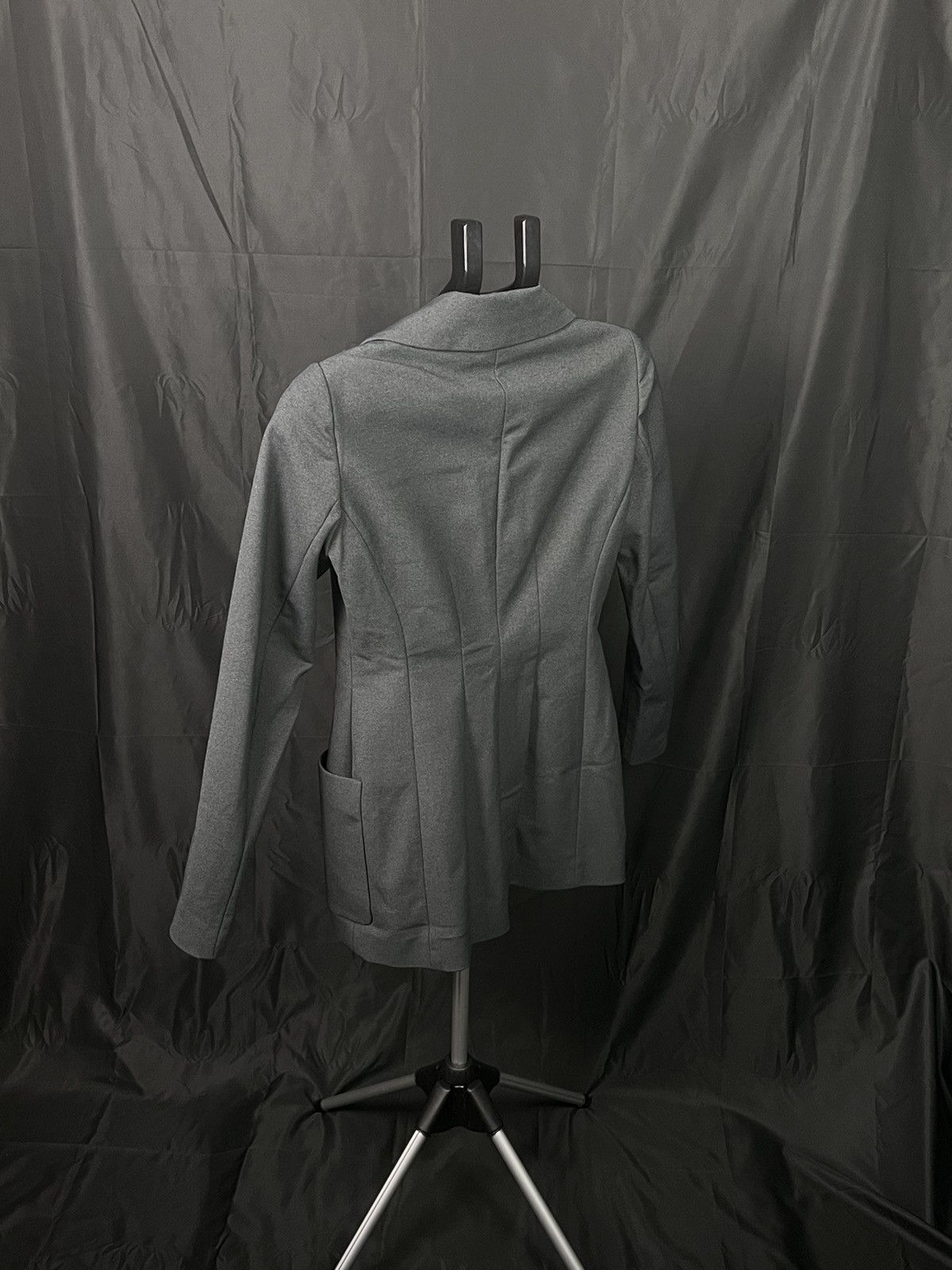 Designer × Prada 🔴 RARE Prada grey nylon coat made in Ukraine Size M / US 6-8 / IT 42-44 - 4 Thumbnail