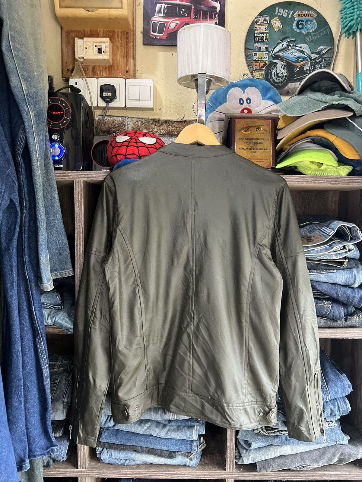 In The Attic 🔥In The Attic Synthetic Leather Jacket Size US S / EU 44-46 / 1 - 2 Thumbnail