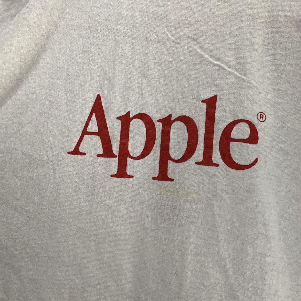 Apple RARE Vintage 90s Apple Macintosh Promo Logo Single Stitch Size US M / EU 48-50 / 2 - 6 Thumbnail