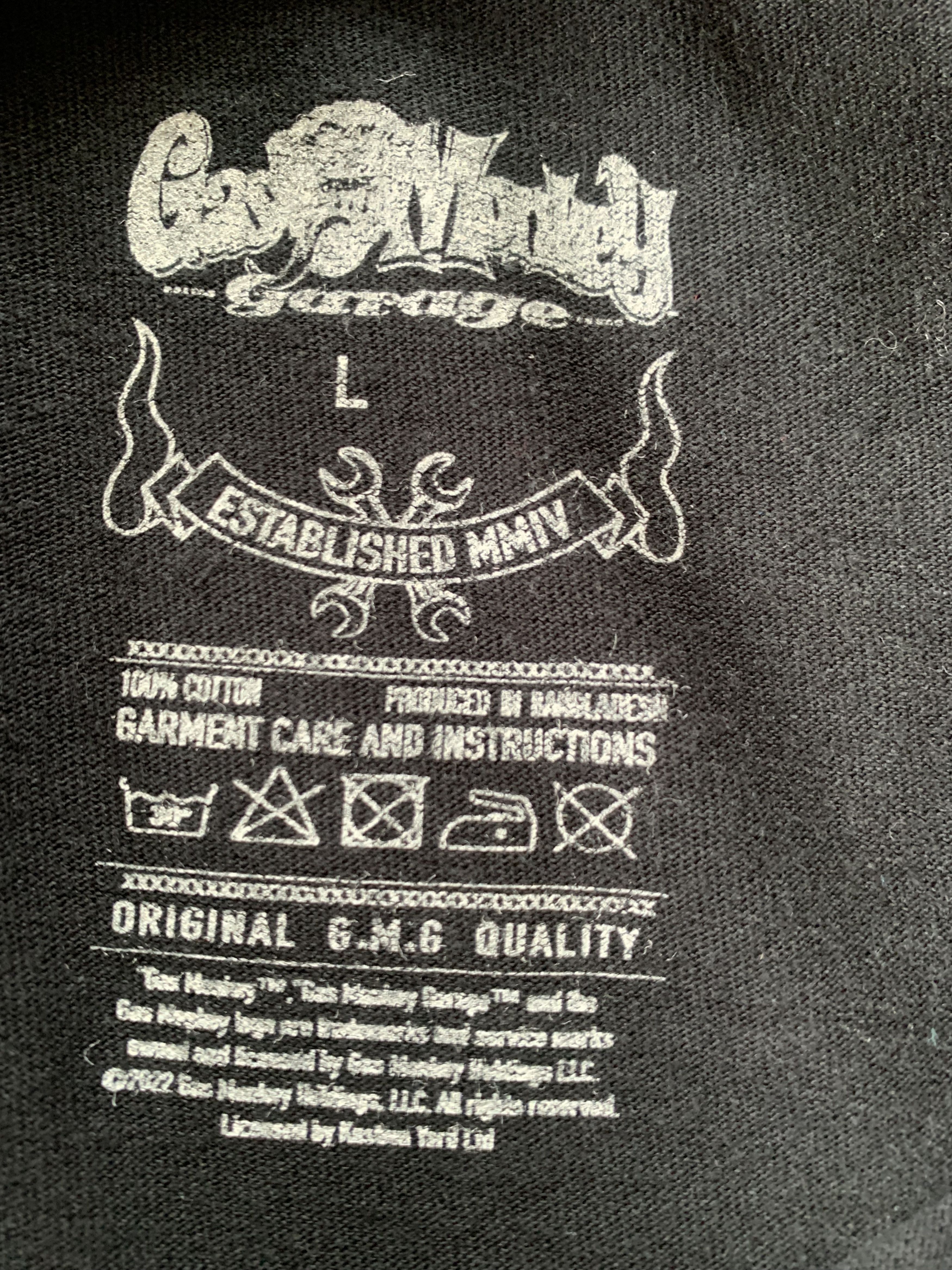 Japanese Brand × Other Gas Monkey Garage Printed T-Shirt Size US L / EU 52-54 / 3 - 6 Thumbnail