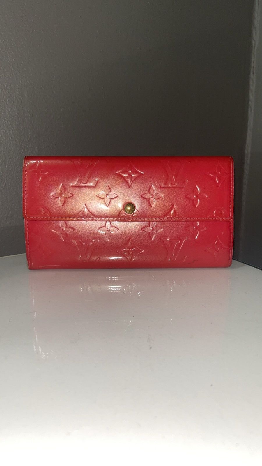 Louis Vuitton Louis Vuitton Monogram Pink Vernis Wallet TH0066 Size ONE SIZE - 1 Thumbnail