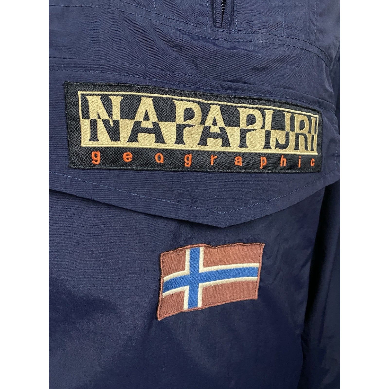 Napapijri Napapijri Rainforest Men's Blue Anorak Windbreaker Jacket Si Size US M / EU 48-50 / 2 - 9 Thumbnail