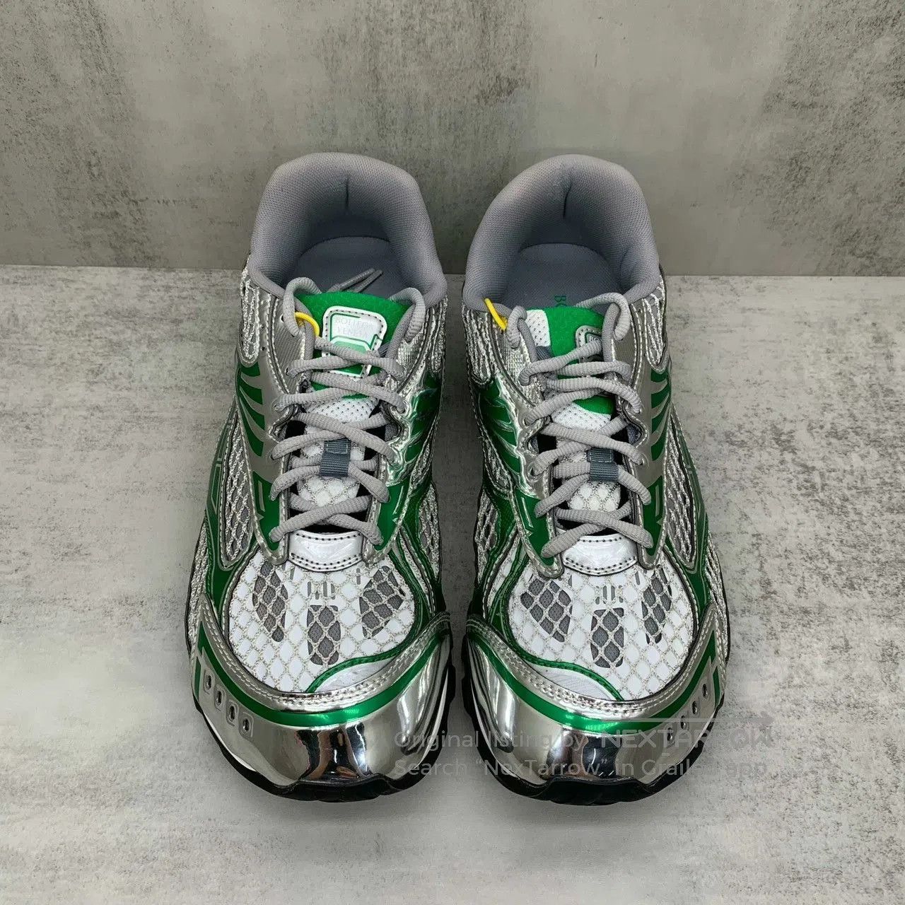 Bottega Veneta Bottega Veneta Orbit Green Gray Sneakers Size 42. Size US 9 / EU 42 - 7 Thumbnail