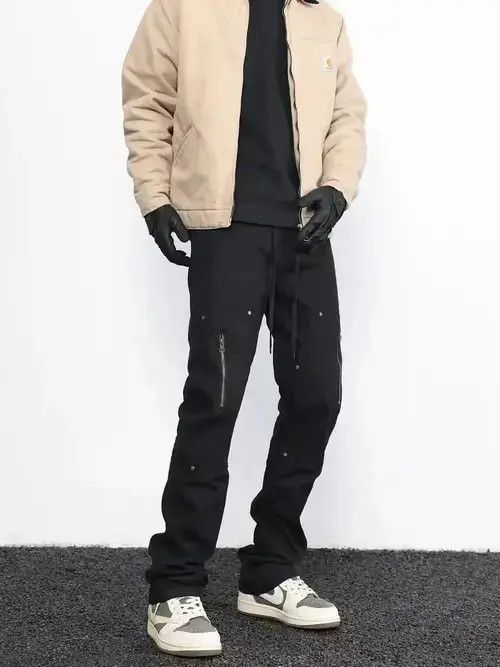 Designer × Japanese Brand × Vintage punk utility vibe carpenter pants Size US 28 / EU 44 - 2 Thumbnail