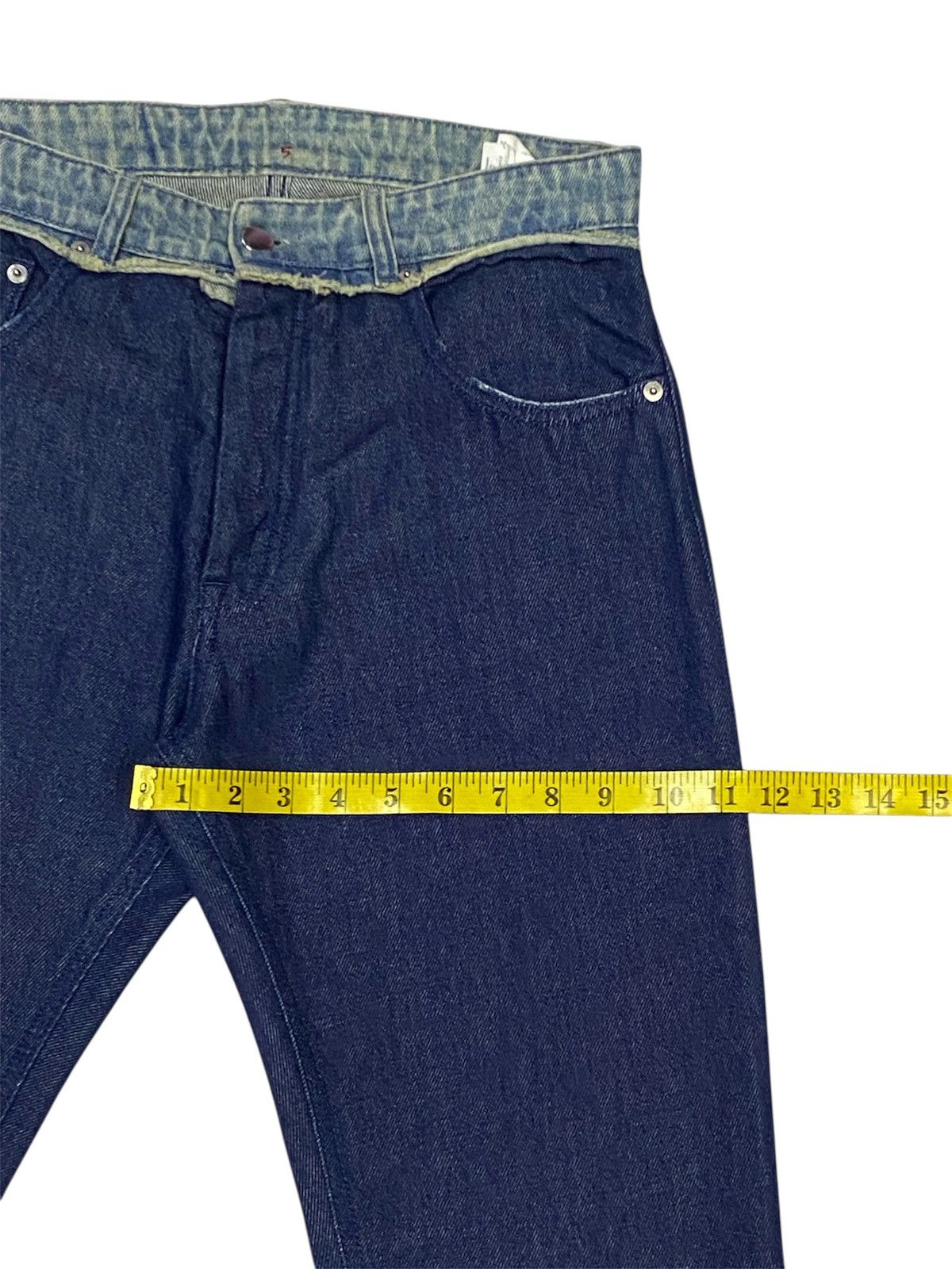 Maison Margiela Maison Martin Marglela Hem faux fur Jeans Pants Size 29" - 18 Thumbnail