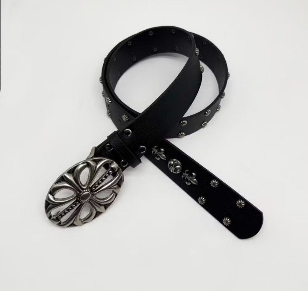 Japanese Brand 💥Y2K metal punk retro Black colour belt Size ONE SIZE - 4 Thumbnail