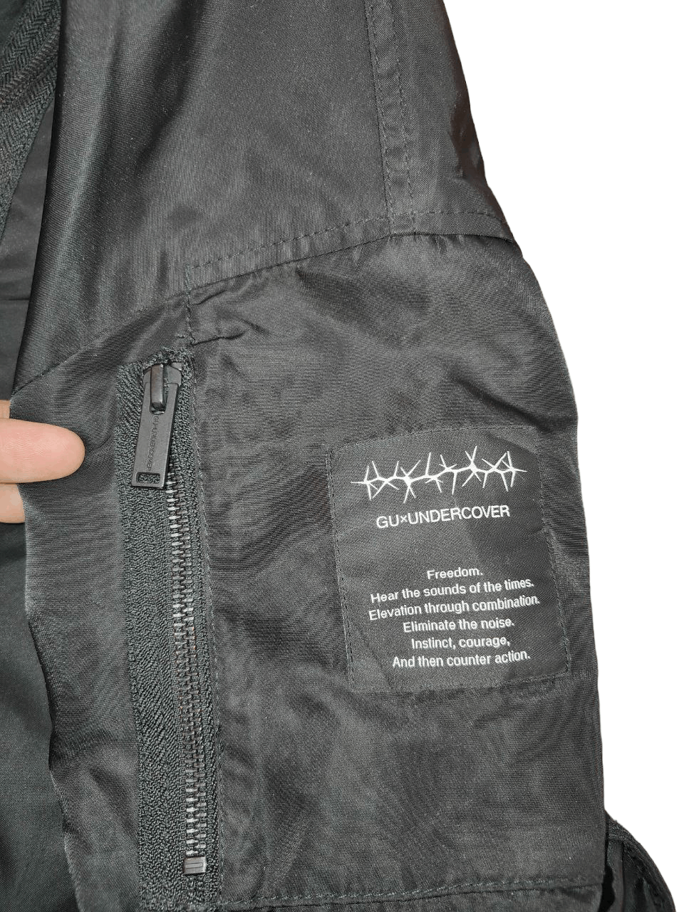 Japanese Brand GU Undercover Bomber for Kids Size XS / US 0-2 / IT 36-38 - 3 Thumbnail