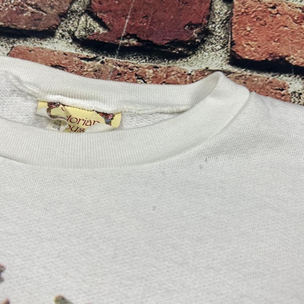 Vintage Vintage 90s Christmas Doll Sweatshirt Crewneck Victorian Joy Size L / US 10 / IT 46 - 7 Thumbnail