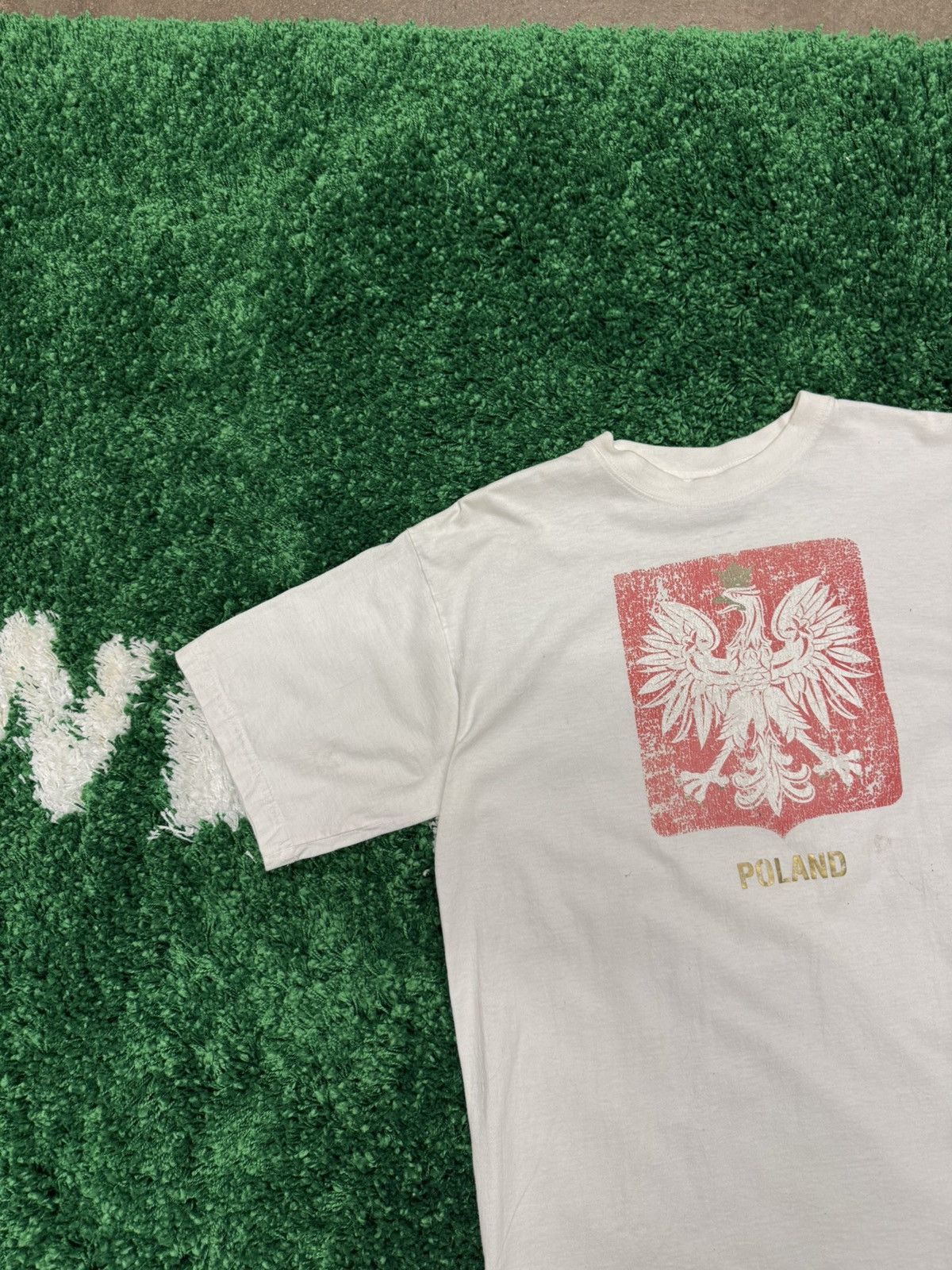 Vintage Vintage Y2K Poland Eagle Tee White XL Size US XL / EU 56 / 4 - 3 Thumbnail