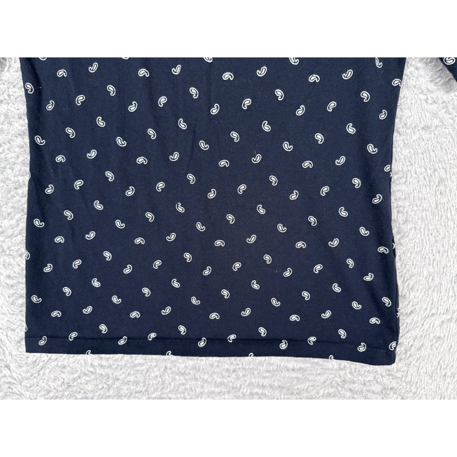 Tommy Hilfiger VINTAGE Tommy Hilfiger Shirt Women XS Blue Round Neck Short Sleeve Cotton Blend Polka Dot Basic 90s Casual Womens XS Blue Theme Outdoor Sports Size XS / US 0-2 / IT 36-38 - 5 Thumbnail
