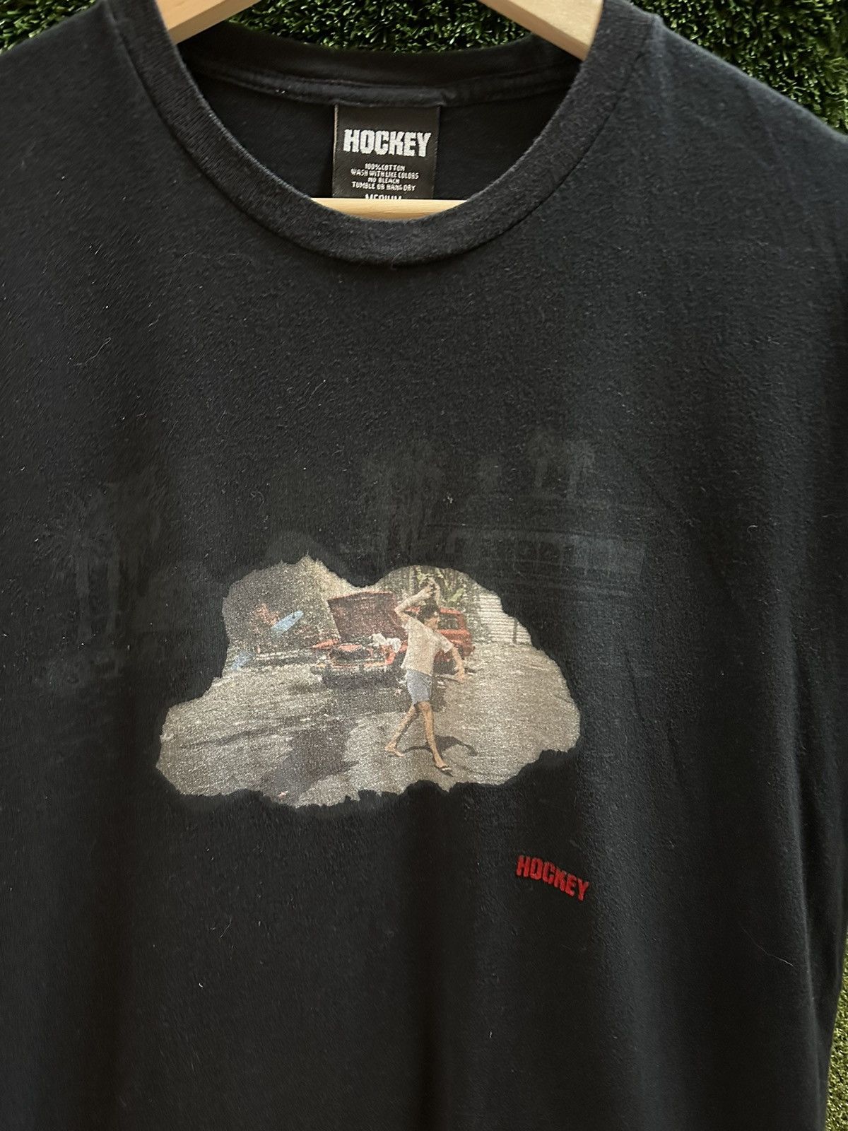 NHL × Vintage Vintage Hockey Eyes Without A Face Neighbourhood T-shirt Size US M / EU 48-50 / 2 - 4 Thumbnail