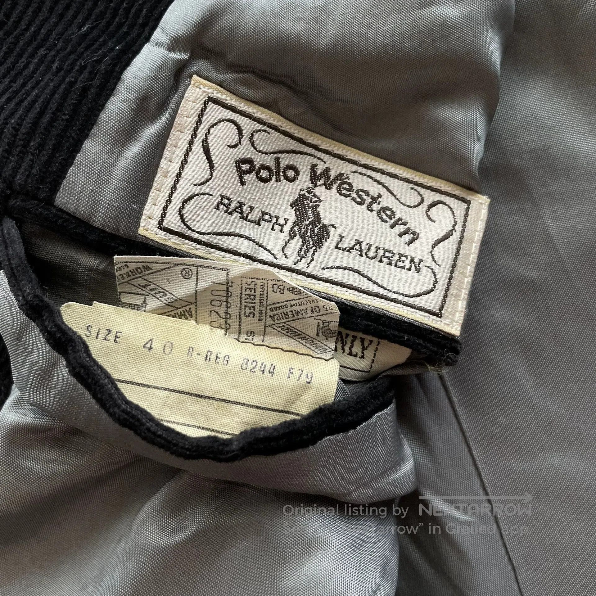 Polo Ralph Lauren Polo Western Corduroy Blazer. Size US XXS / EU 40 - 3 Thumbnail