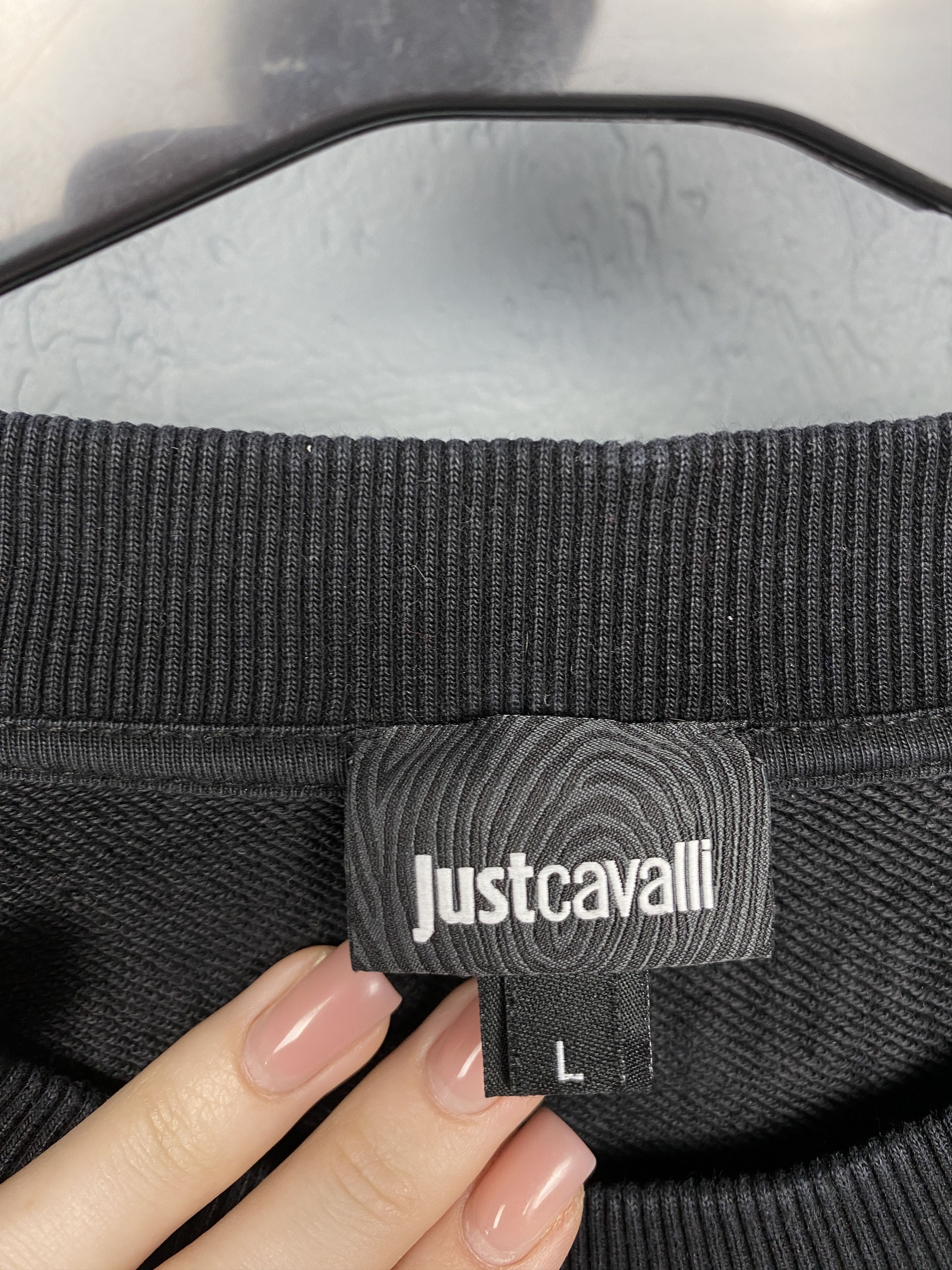 Just Cavalli Just Cavalli Mens Crew Neck Sweatshirt Size US L / EU 52-54 / 3 - 5 Thumbnail