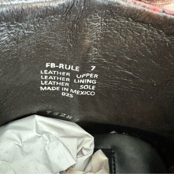 Other Freebird by Steven Rule Ankle Brown & Croc Cowboy Western Le Size US 7 / IT 37 - 2 Thumbnail