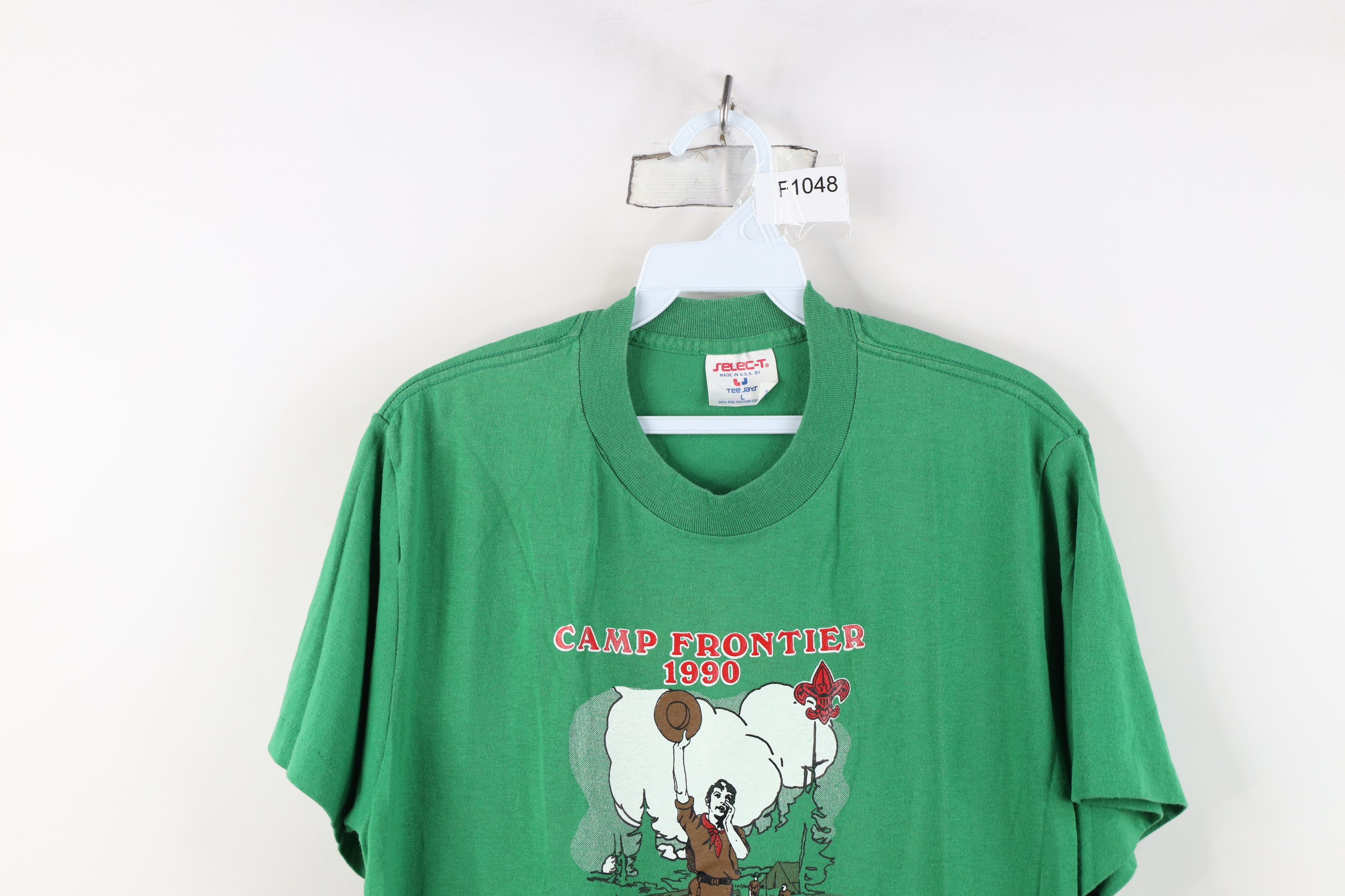 Vintage Vintage 90s Boy Scouts of America Scouting Call T-Shirt USA Size US L / EU 52-54 / 3 - 2 Thumbnail