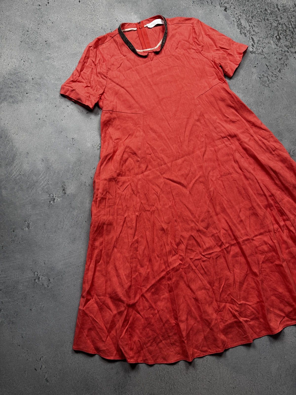 Fabiana Filippi Fabiana Filippi Linen Lux Dress Made In Italy Size XS / US 0-2 / IT 36-38 - 3 Thumbnail