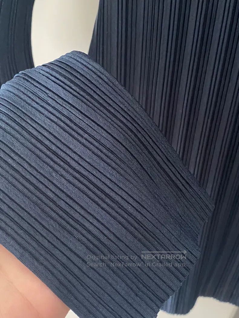 Issey Miyake Issey Miyake Turtleneck Ribbed Long-Sleeve Top Size L / US 10 / IT 46 - 3 Thumbnail
