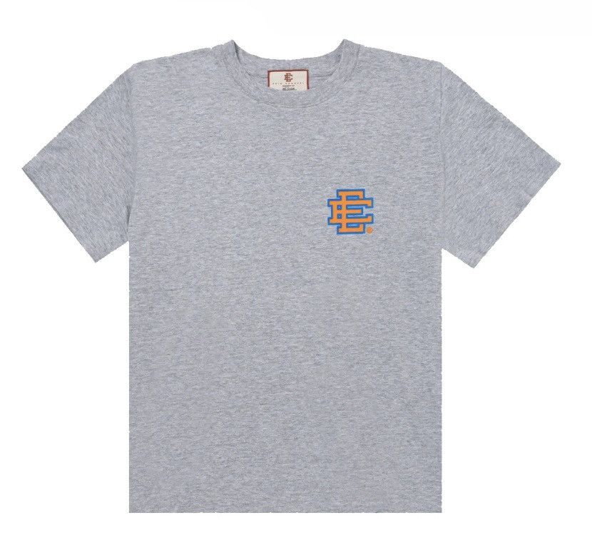 Eric Emanuel Eric Emanuel EE Basic T-Shirt Grey Blue Orange Extra Large Size US XL / EU 56 / 4 - 5 Thumbnail