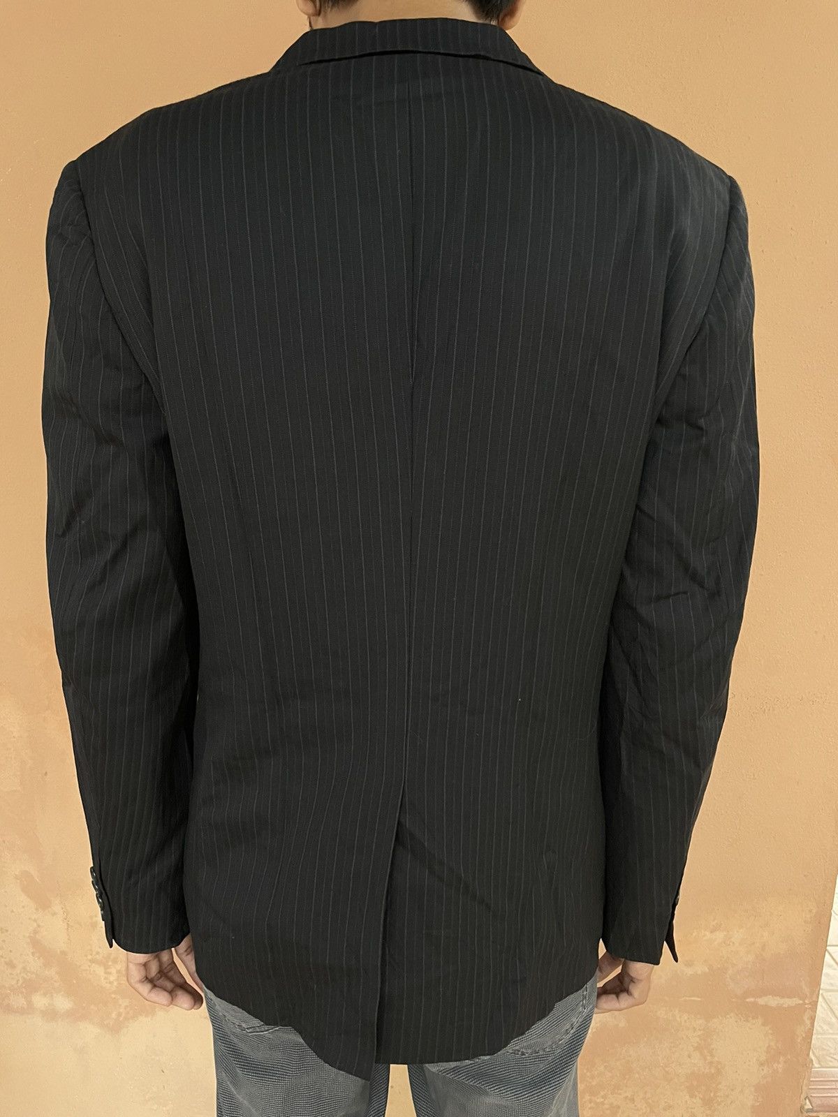 Takeo Kikuchi 🇯🇵 TAKEO KIKUCHI STRIPED BLAZER COAT JACKET Size US M / EU 48-50 / 2 - 21 Thumbnail