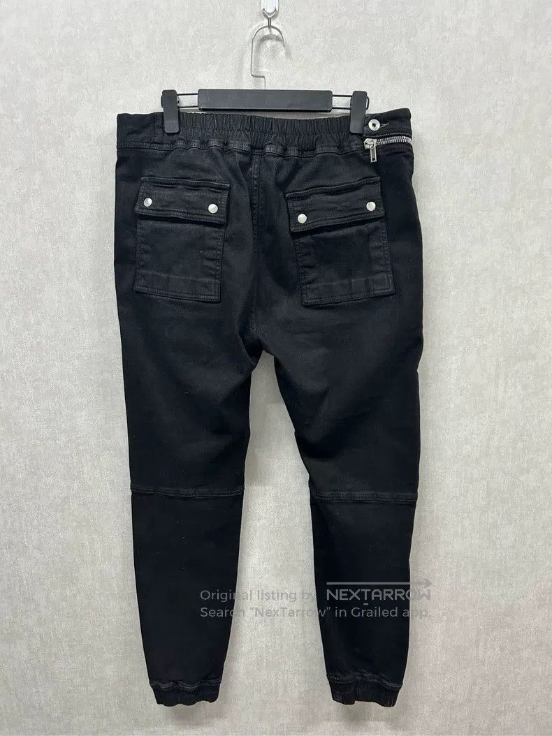 Rick Owens Rick Owens size XL Black Curved Knife Zipper Jeans Size US 27 - 3 Thumbnail