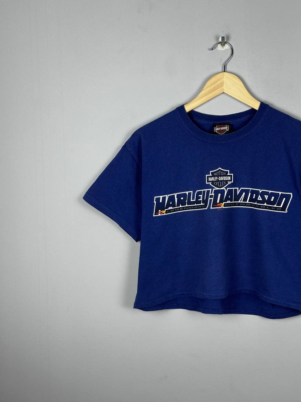 Harley Davidson Vintage Harley Davidson Orlando Cropped Tank Top T-Shirt Size M / US 6-8 / IT 42-44 - 3 Thumbnail