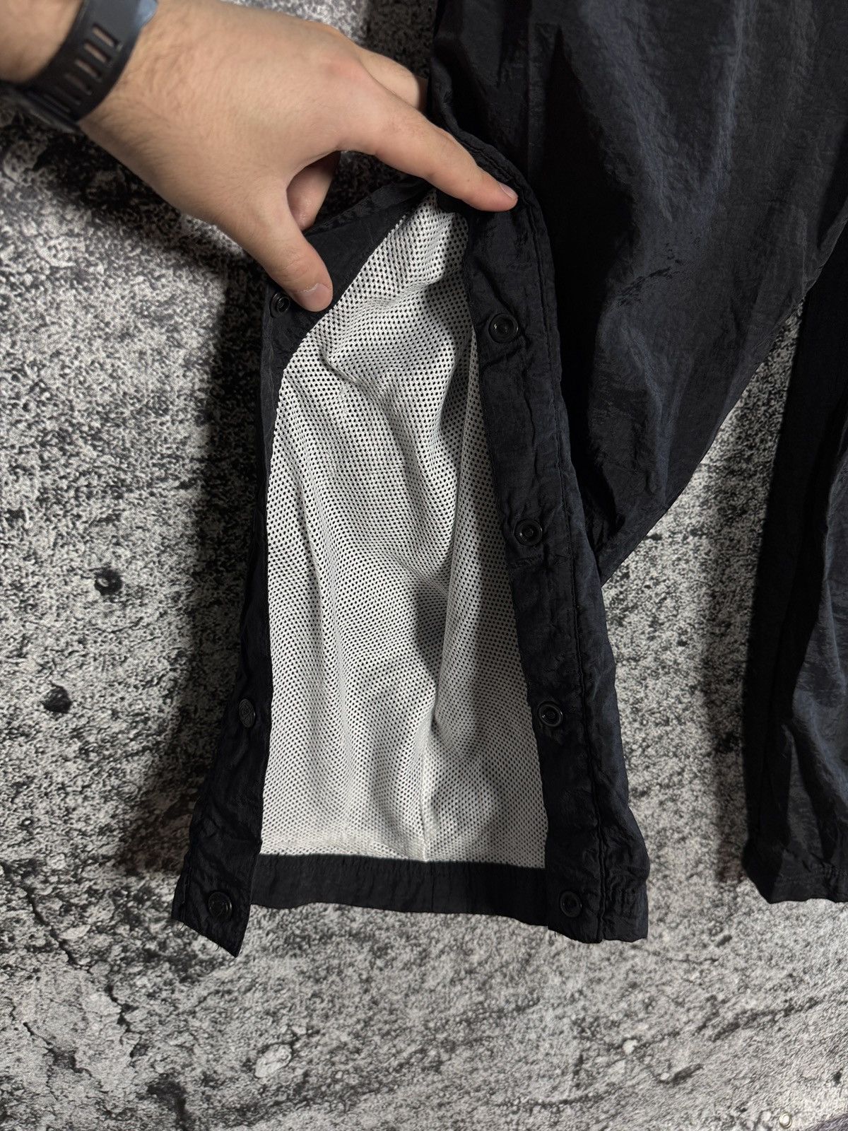Nike Vintage 90s Nike Tearaway Nylon Track Pants Snap Button Sz S Size US 32 / EU 48 - 7 Thumbnail