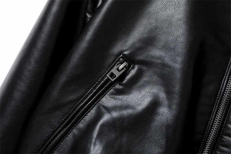 Japanese Brand × Vintage Leather Bomber Jacket Coat Top Size M / US 6-8 / IT 42-44 - 4 Thumbnail