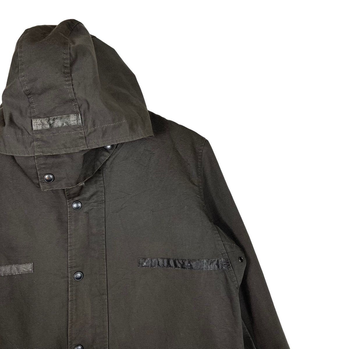 Japanese Brand 291295 HOMME MILITARY HOODIE JACKET Size US M / EU 48-50 / 2 - 6 Thumbnail