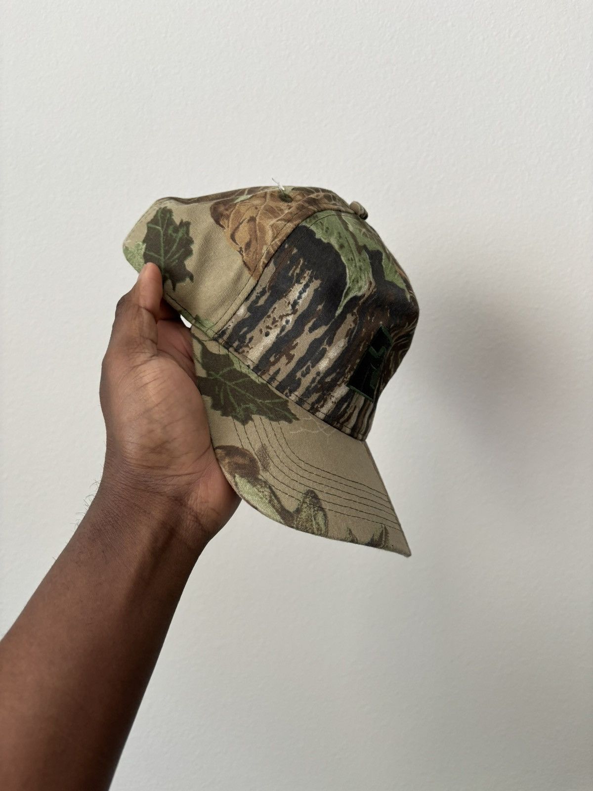 Vintage Vintage Camo Hat Size ONE SIZE - 3 Thumbnail