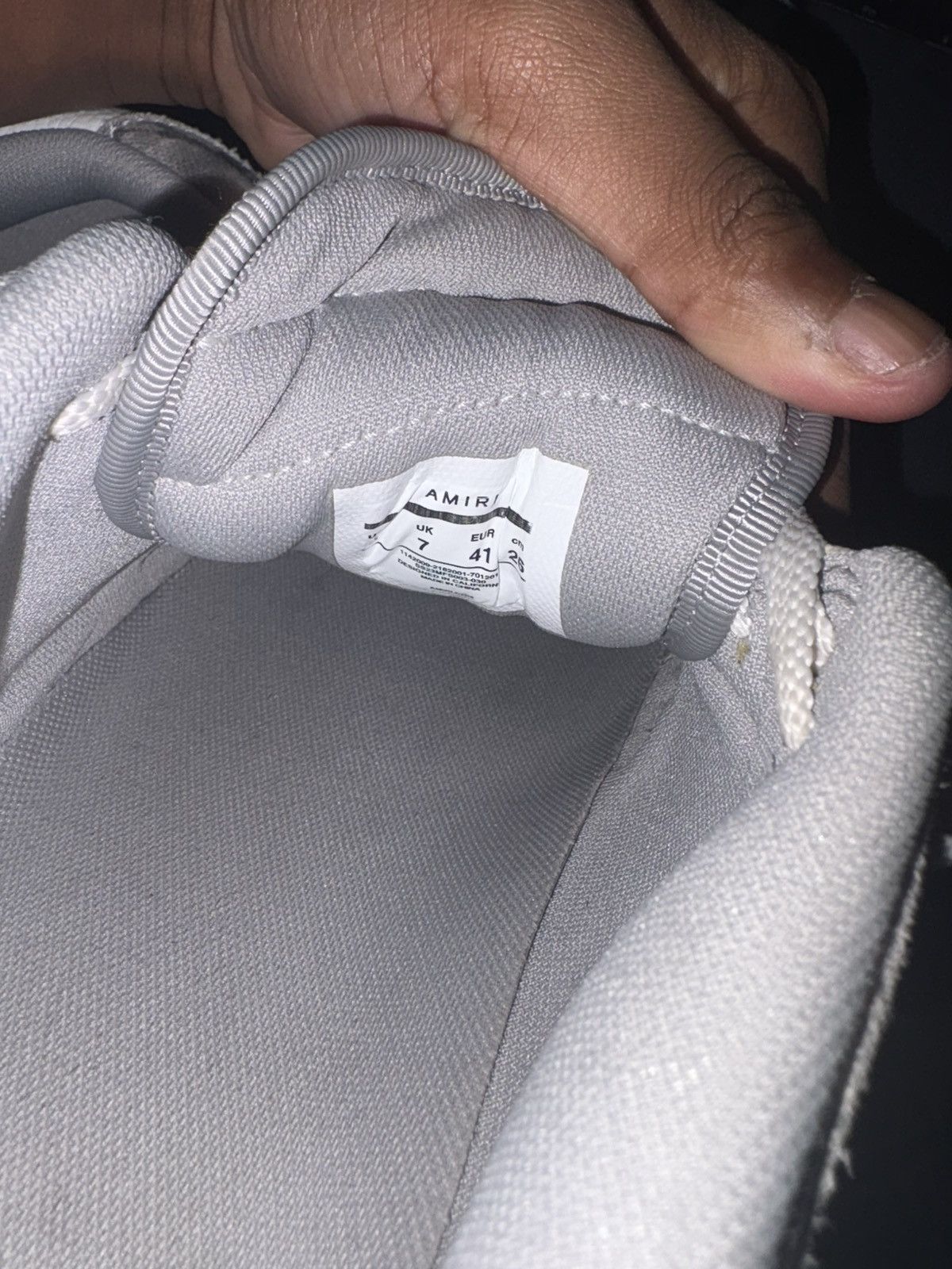 Amiri Amiri low top skel Size US 8 / EU 41 - 1 Thumbnail