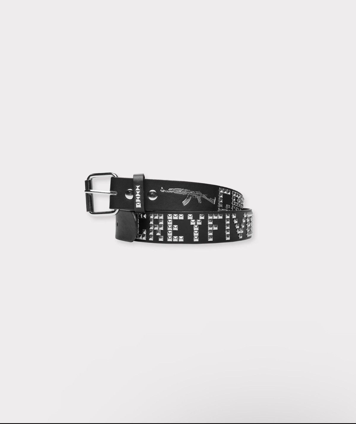 G59 SUICIDEBOYS STUDDED BELT (BLACK) SIZE S/M