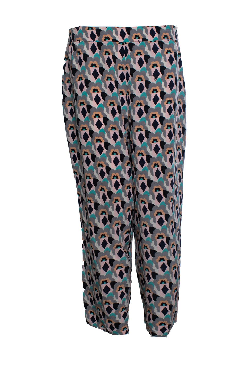 Prada Prada, floral printed pantalon in pastel colours Size 30" / US 8 / IT 44 - 1 Thumbnail