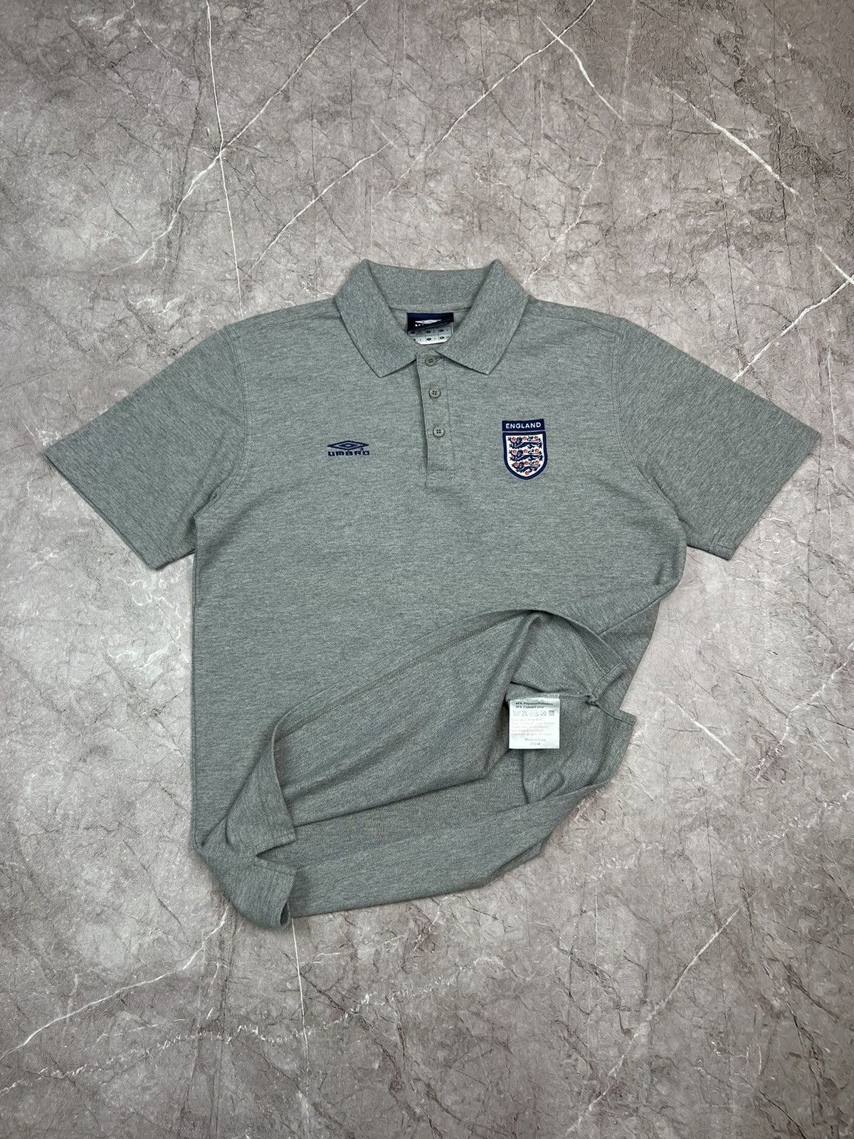 Umbro × Vintage England 1999-2001 Umbro Polo Shirt Size US M / EU 48-50 / 2 - 2 Thumbnail