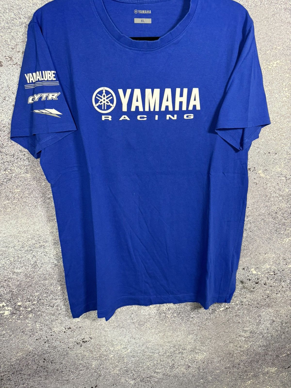 Vintage × Yamaha YAMAHA FACTORY RACING T-SHIRT Motocross Shirt Motorcycle Size US XL / EU 56 / 4 - 4 Thumbnail