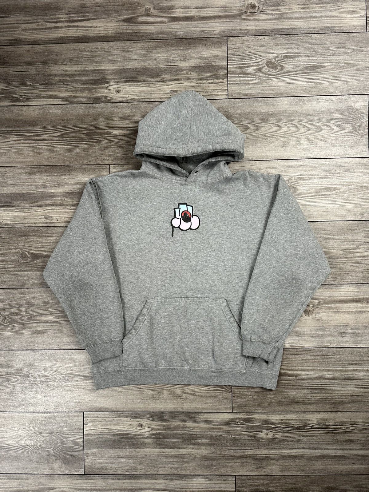 Japanese Brand Vintage XLarge Graffiti Tag Hoodie Size US L / EU 52-54 / 3 - 1 Thumbnail