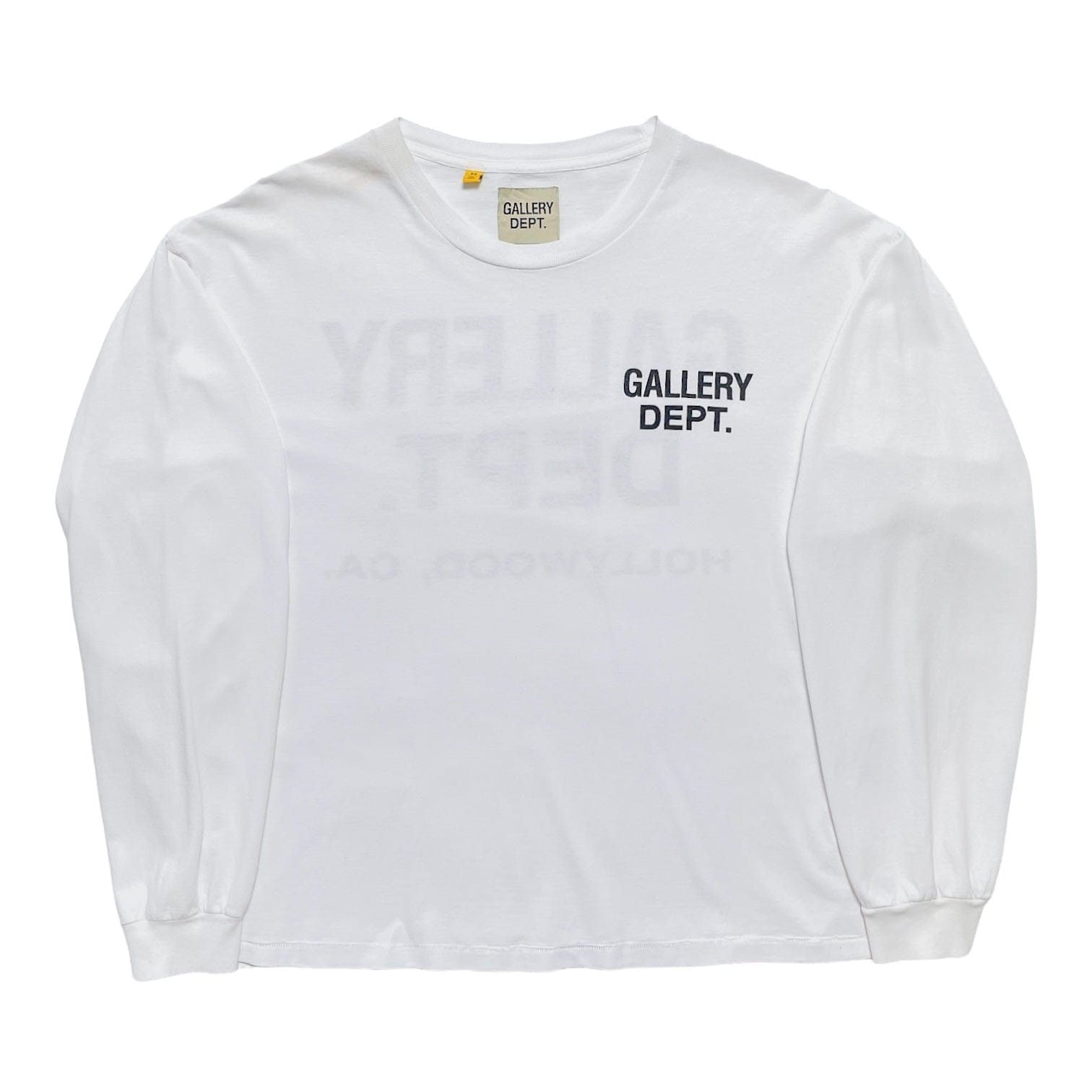 Gallery Department Souvenir Long Sleeve Tee Shirt White