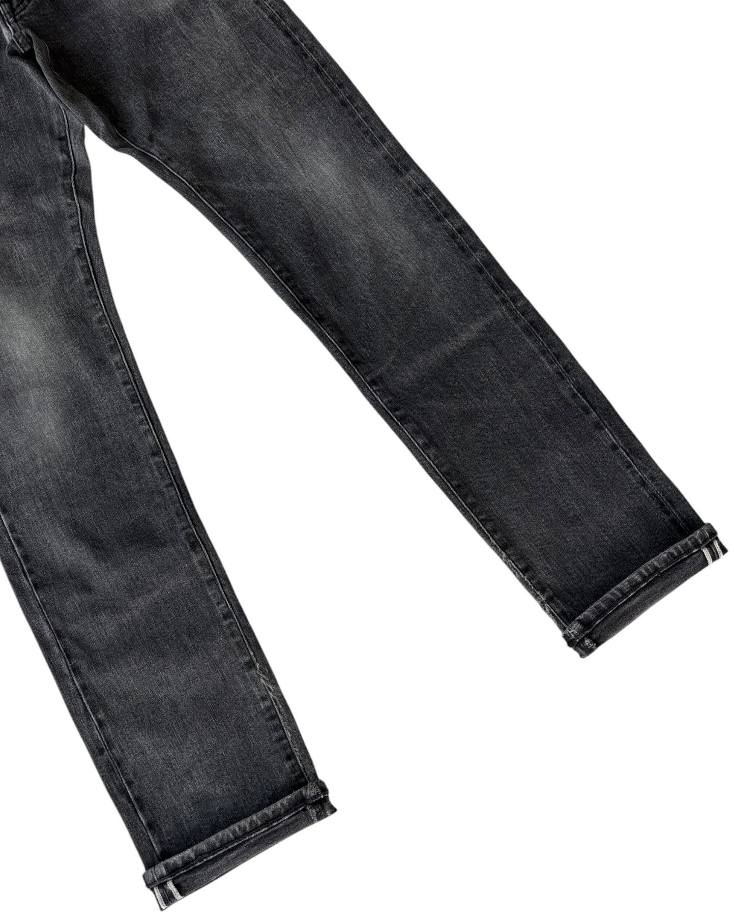Undercover × Uniqlo Vintage Uniqlo Black Faded Selvedge Jeans Size US 31 - 7 Thumbnail