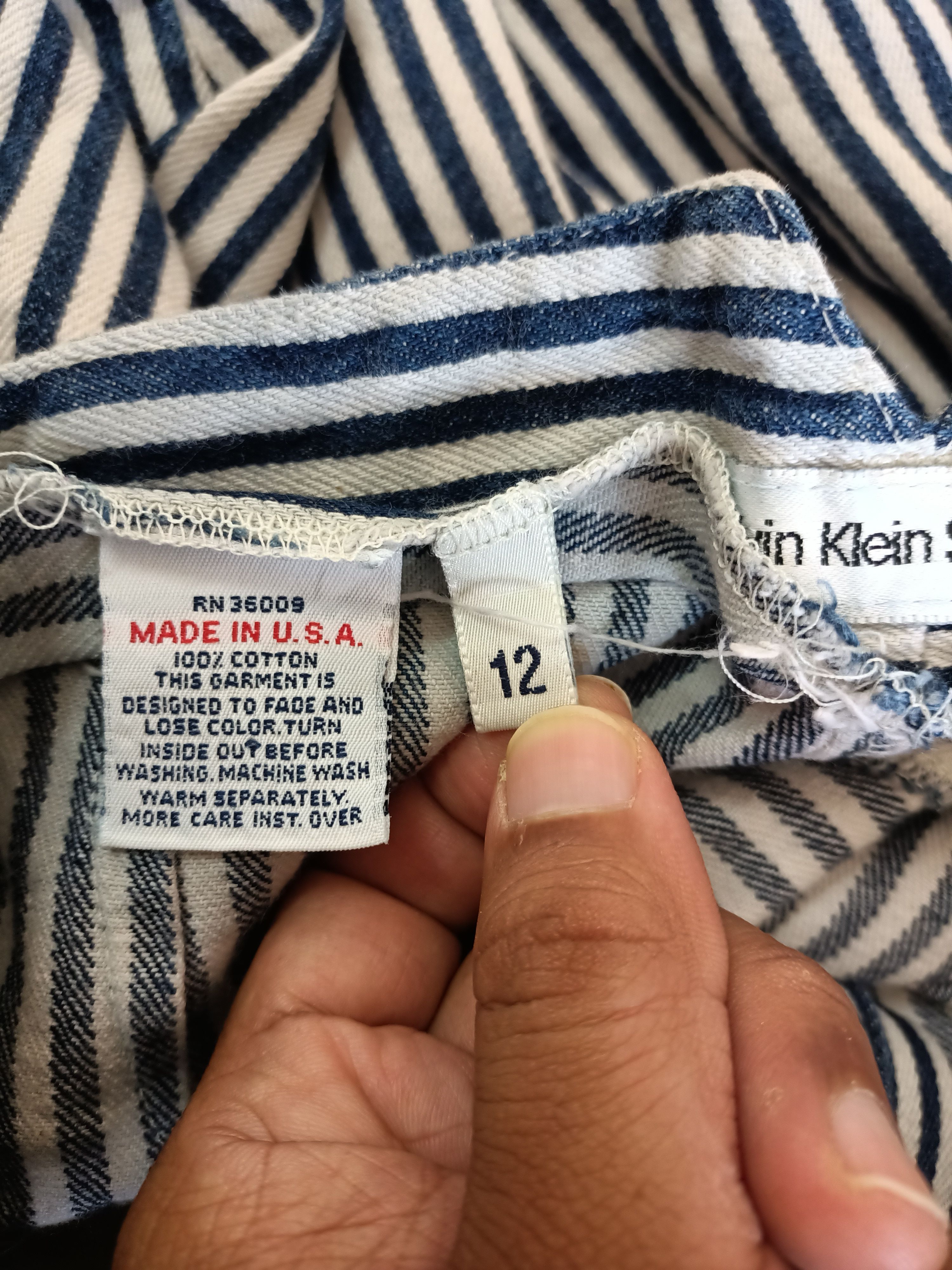 Calvin Klein × Vintage Vintage Rare Calvin Klein Sport/Petite pants for her Size 32" / US 10 / IT 46 - 4 Thumbnail
