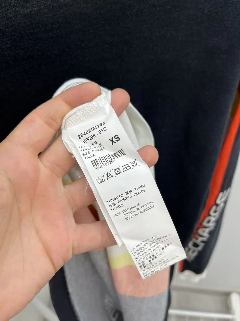 MSGM MSGM Oversized Lithium Battery All Over Printed Long Tee Size US S / EU 44-46 / 1 - 4 Thumbnail