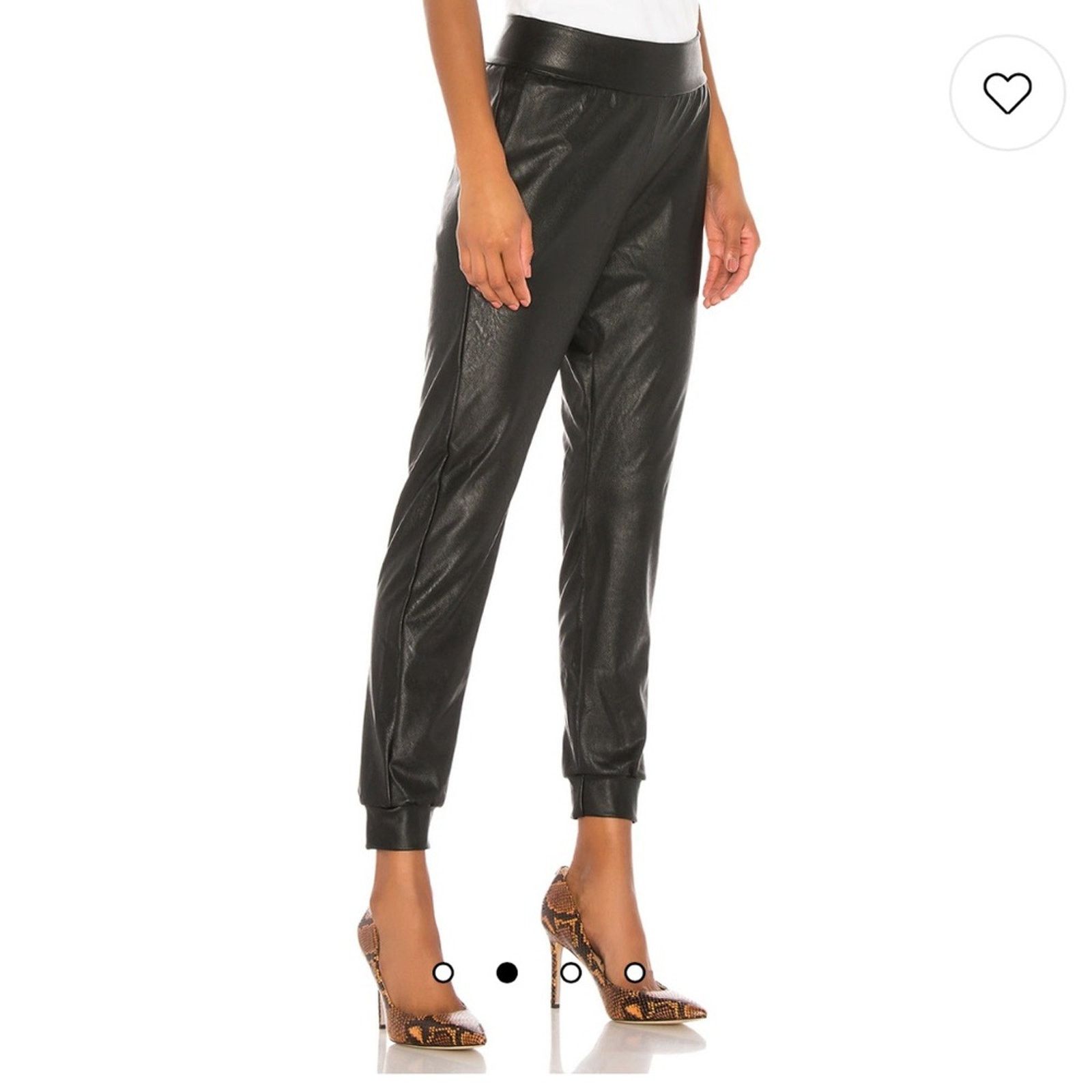 Commando COMMANDO faux leather jogger S Size 28" / US 6 / IT 42 - 4 Thumbnail